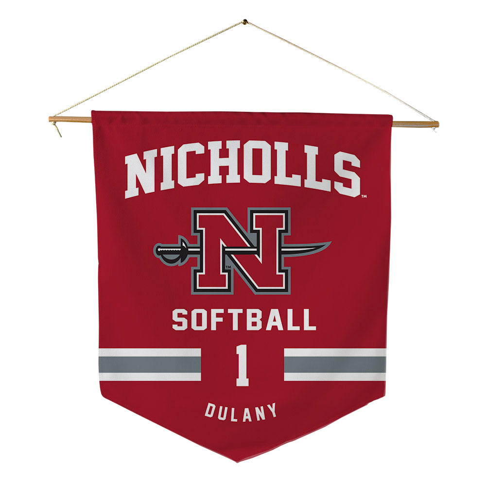 Nicholls State - NCAA Softball : Lexi Dulany - Pennant - 18" x 21"-0
