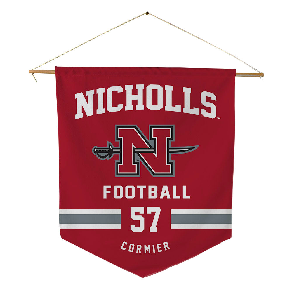 Nicholls State - NCAA Football : Hayden Cormier - Pennant - 18" x 21"-0