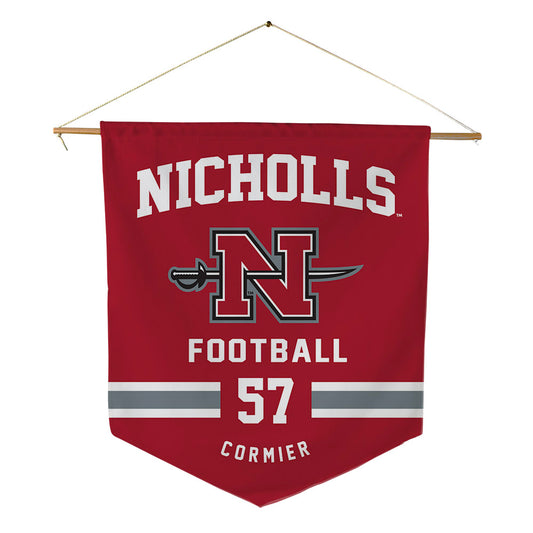 Nicholls State - NCAA Football : Hayden Cormier - Pennant - 18" x 21"-0