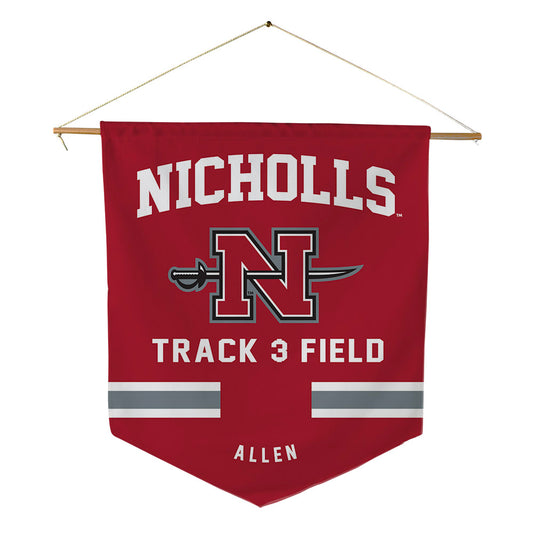 Nicholls State - NCAA Women's Track & Field : Alaila Allen - Pennant - 18" x 21"-0