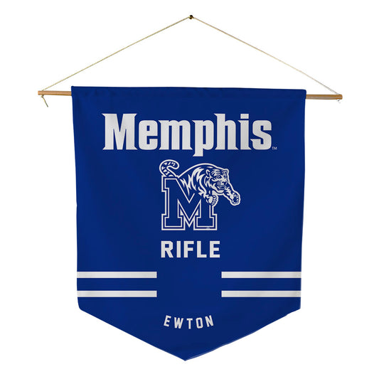 Memphis - NCAA Rifle : Kenlee Ewton - Pennant - 18" x 21"-0
