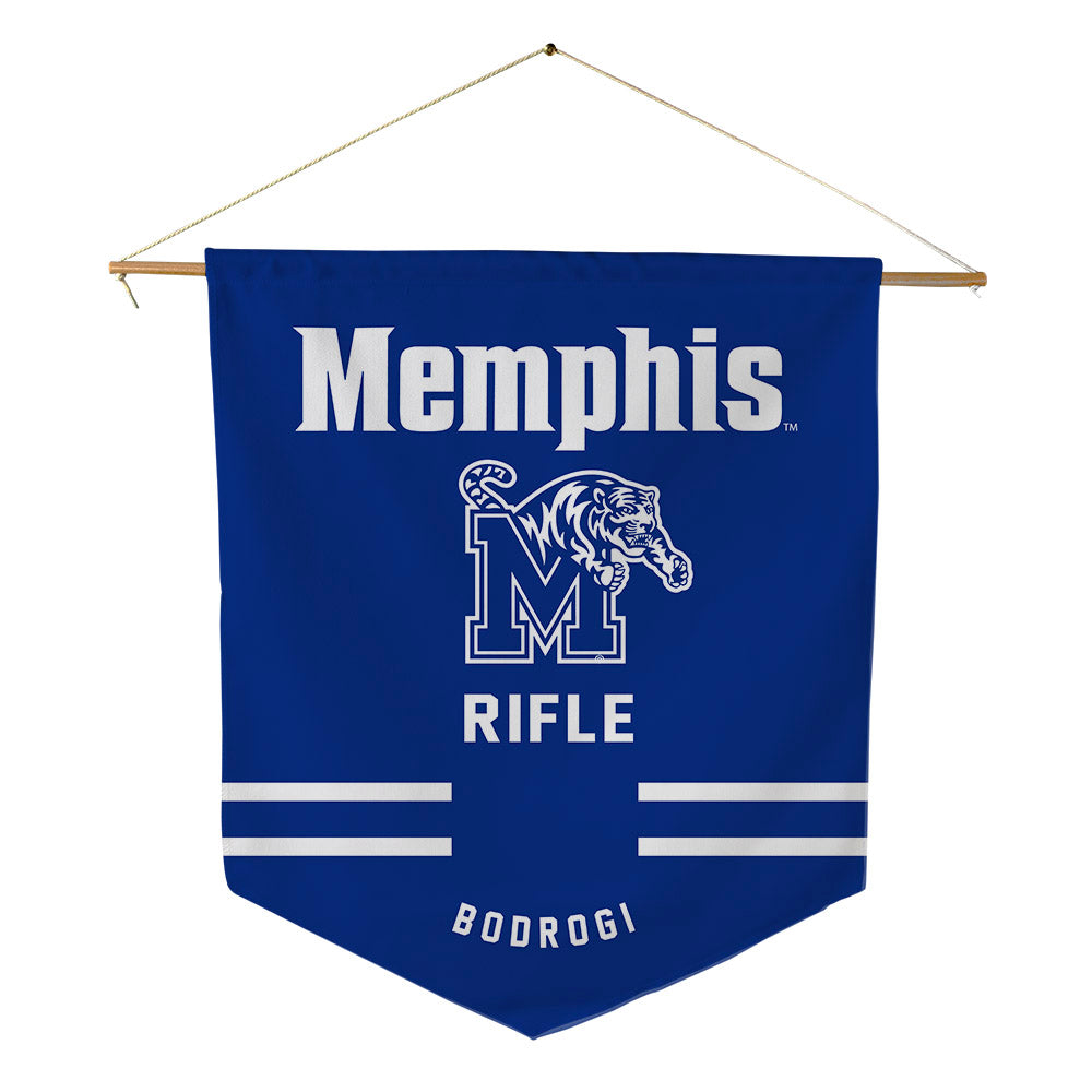 Memphis - NCAA Rifle : Emmet Bodrogi - Pennant - 18" x 21"-0