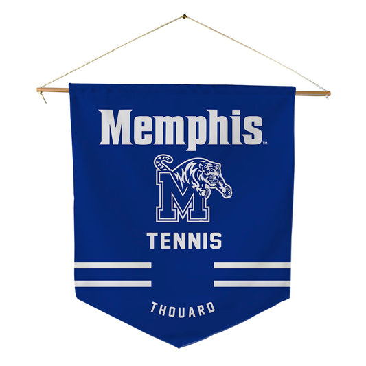 Memphis - NCAA Women's Tennis : Cl'mence Thouard - Pennant - 18" x 21"-0