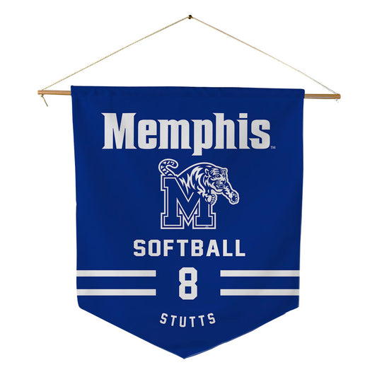 Memphis - NCAA Softball : Avery Stutts - Pennant - 18" x 21"-0