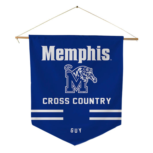 Memphis - NCAA Men's Cross Country : Kenny Guy - Pennant - 18" x 21"-0