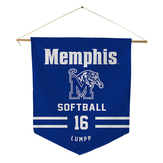 Memphis - NCAA Softball : Francesca Lumpp - Pennant - 18" x 21"-0