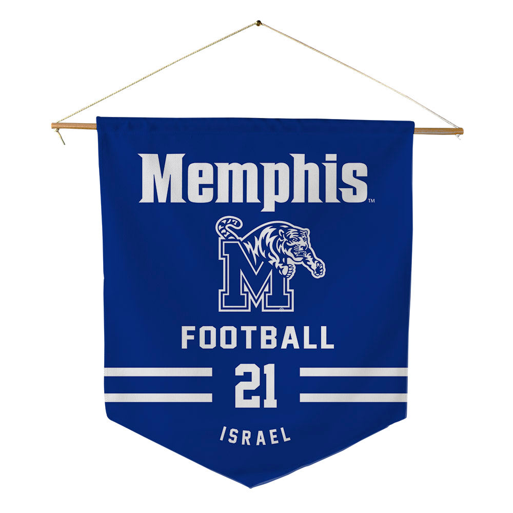 Memphis - NCAA Football : Samson Israel - Pennant - 18" x 21"-0