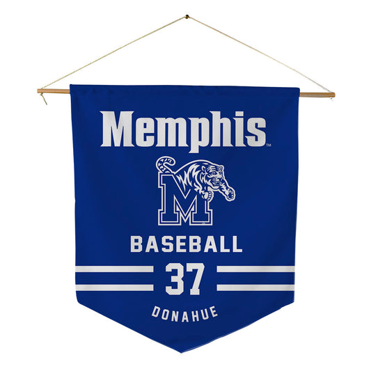 Memphis - NCAA Baseball : Hayden Donahue - Pennant - 18" x 21"-0