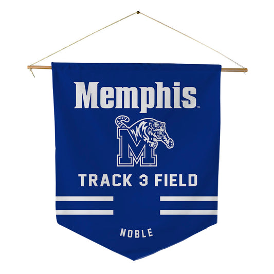 Memphis - NCAA Men's Track & Field : Courtland Noble - Pennant - 18" x 21"-0