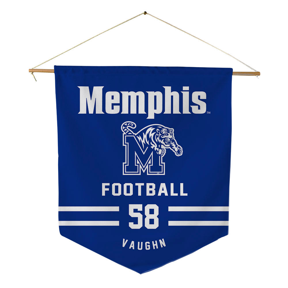 Memphis - NCAA Football : Bryce Vaughn - Pennant - 18" x 21"-0