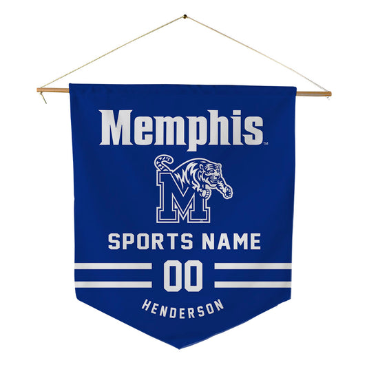 Memphis - NCAA Women's Volleyball : Janyah Henderson - Pennant - 18" x 21"-0