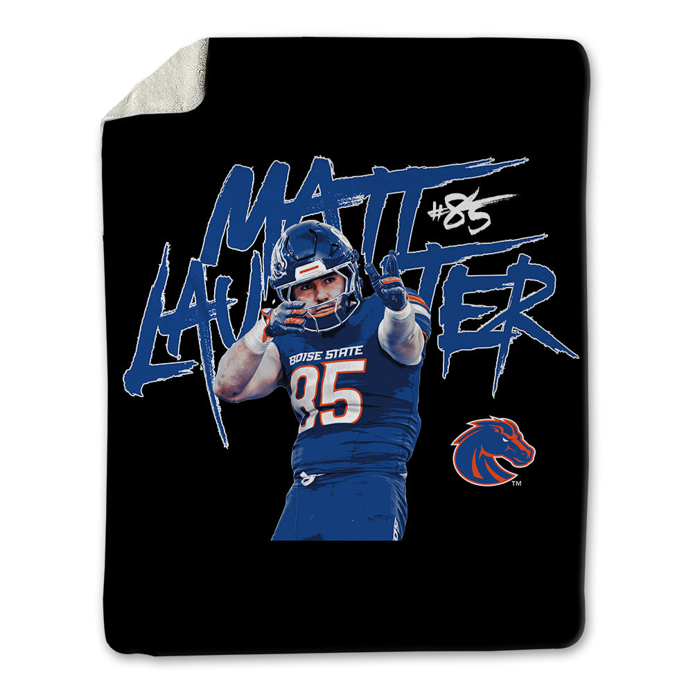 Boise State - NCAA Football : Matt Lauter - Player Collage Blanket-0