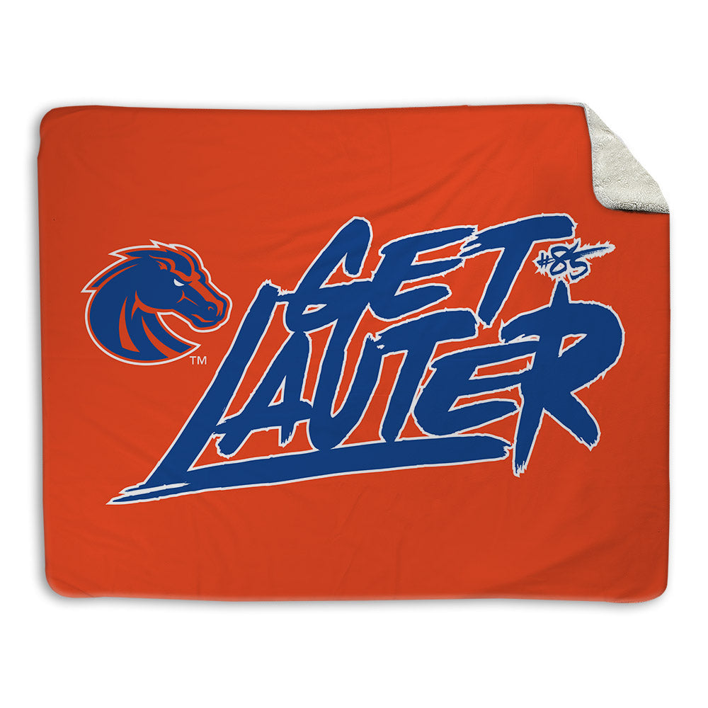 Boise State - NCAA Football : Matt Lauter - Classic Shersey Blanket-0