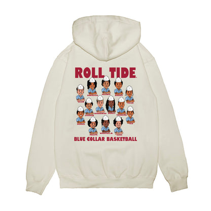 Alabama - NCAA Men's Basketball : - Team Caricature Premium Hooded Sweatshirt-1