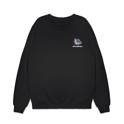 Gonzaga - NCAA Men's Basketball : - Team Caricature Premium Crewneck Sweatshirt-0