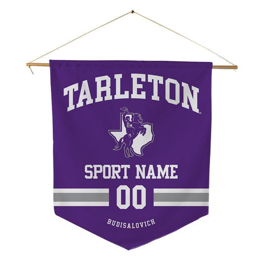 Tarleton State - NCAA Softball : Alyssa Budisalovich - Pennant - 18" x 21"-0