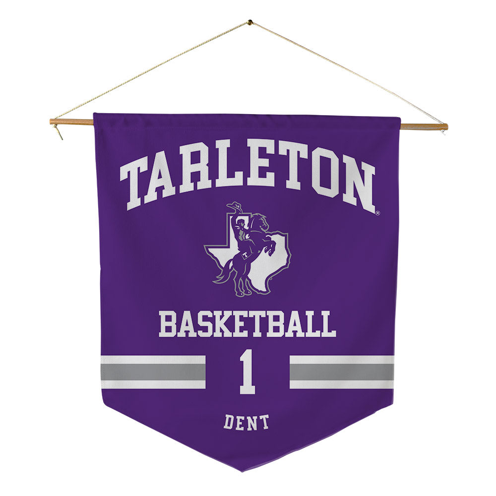 Tarleton State - NCAA Men's Basketball : Aj Dent - Pennant - 18" x 21"-0