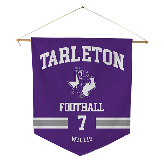 Tarleton State - NCAA Football : Marquis Willis - Pennant - 18" x 21"-0