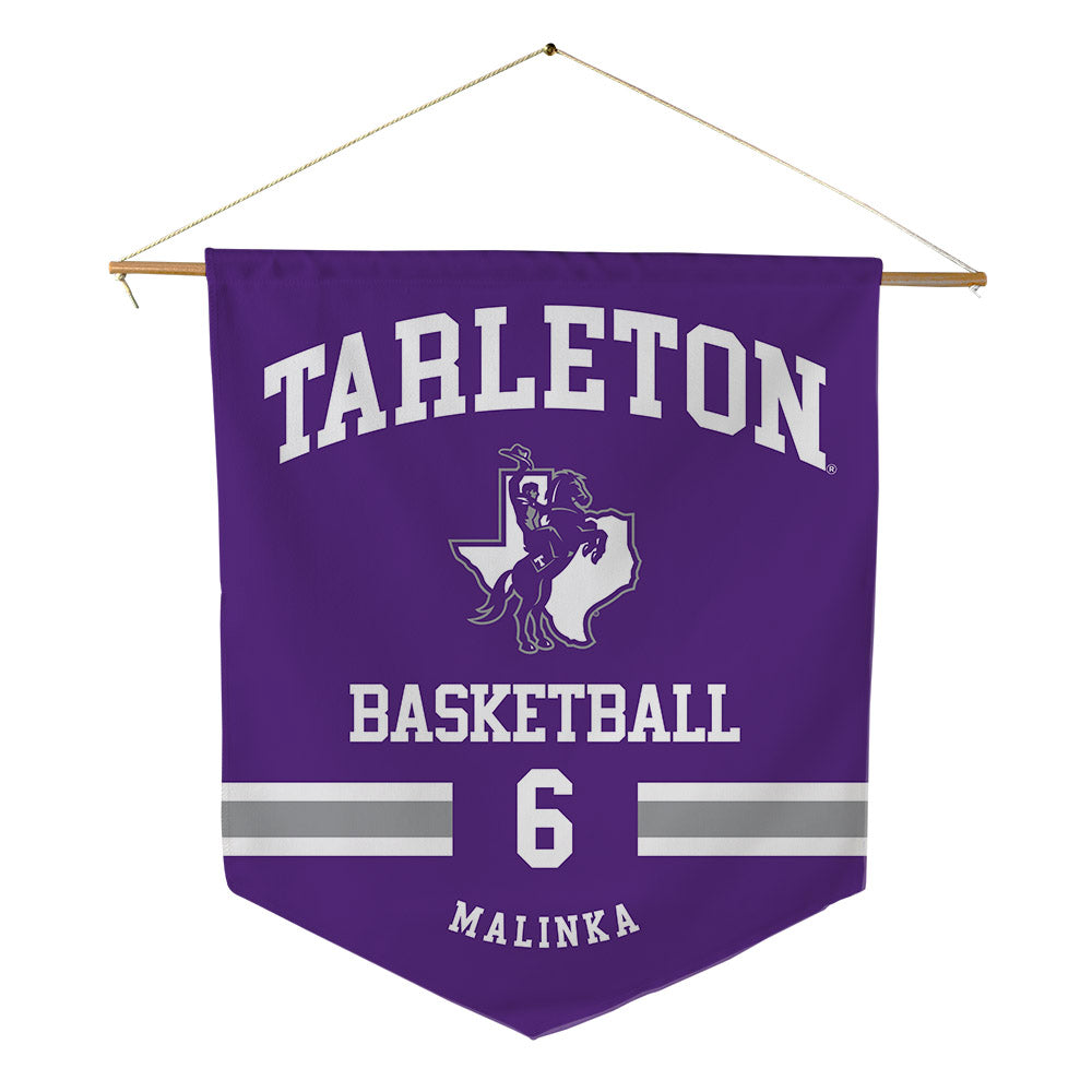 Tarleton State - NCAA Women's Basketball : Luka Malinka - Pennant - 18" x 21"-0