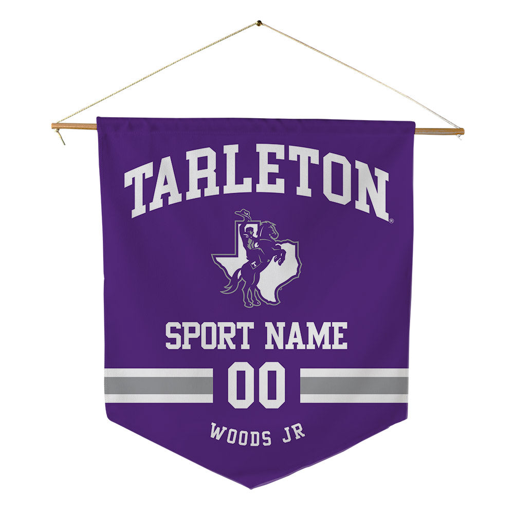 Tarleton State - NCAA Football : Stephen Woods Jr - Pennant - 18" x 21"-0