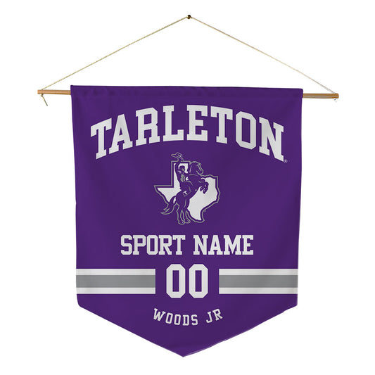 Tarleton State - NCAA Football : Stephen Woods Jr - Pennant - 18" x 21"-0