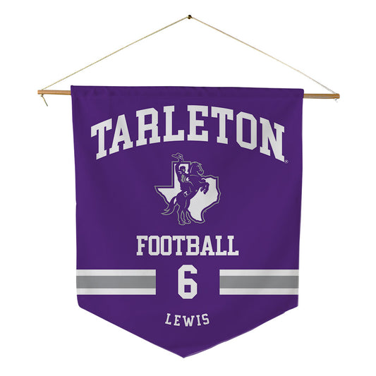 Tarleton State - NCAA Football : Caleb Lewis - Pennant - 18" x 21"-0