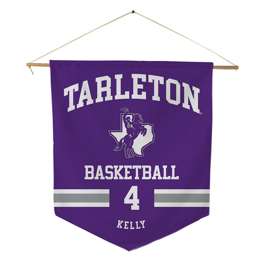 Tarleton State - NCAA Men's Basketball : Leroy Kelly - Pennant - 18" x 21"-0