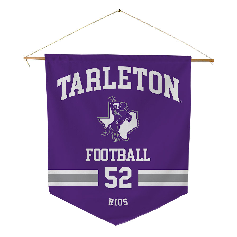 Tarleton State - NCAA Football : Robert Rios - Pennant - 18" x 21"-0