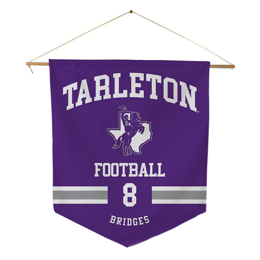 Tarleton State - NCAA Football : Braelon Bridges - Pennant - 18" x 21"-0