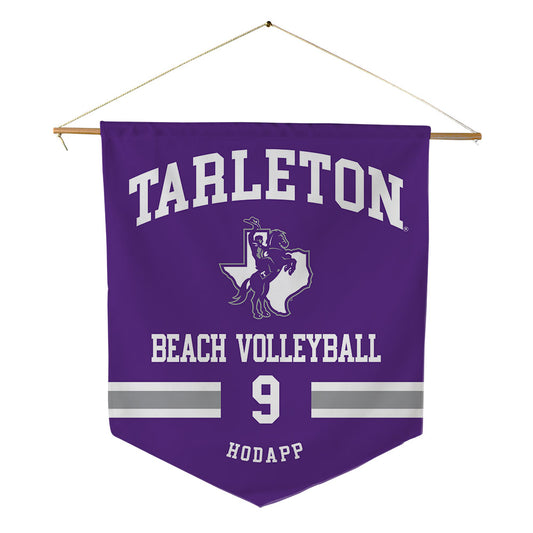Tarleton State - NCAA Beach Volleyball : Lexie Hodapp - Pennant - 18" x 21"-0