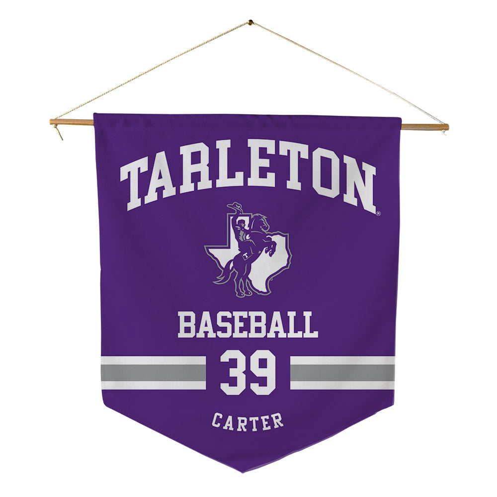 Tarleton State - NCAA Baseball : Brendon Carter - Pennant - 18" x 21"-0
