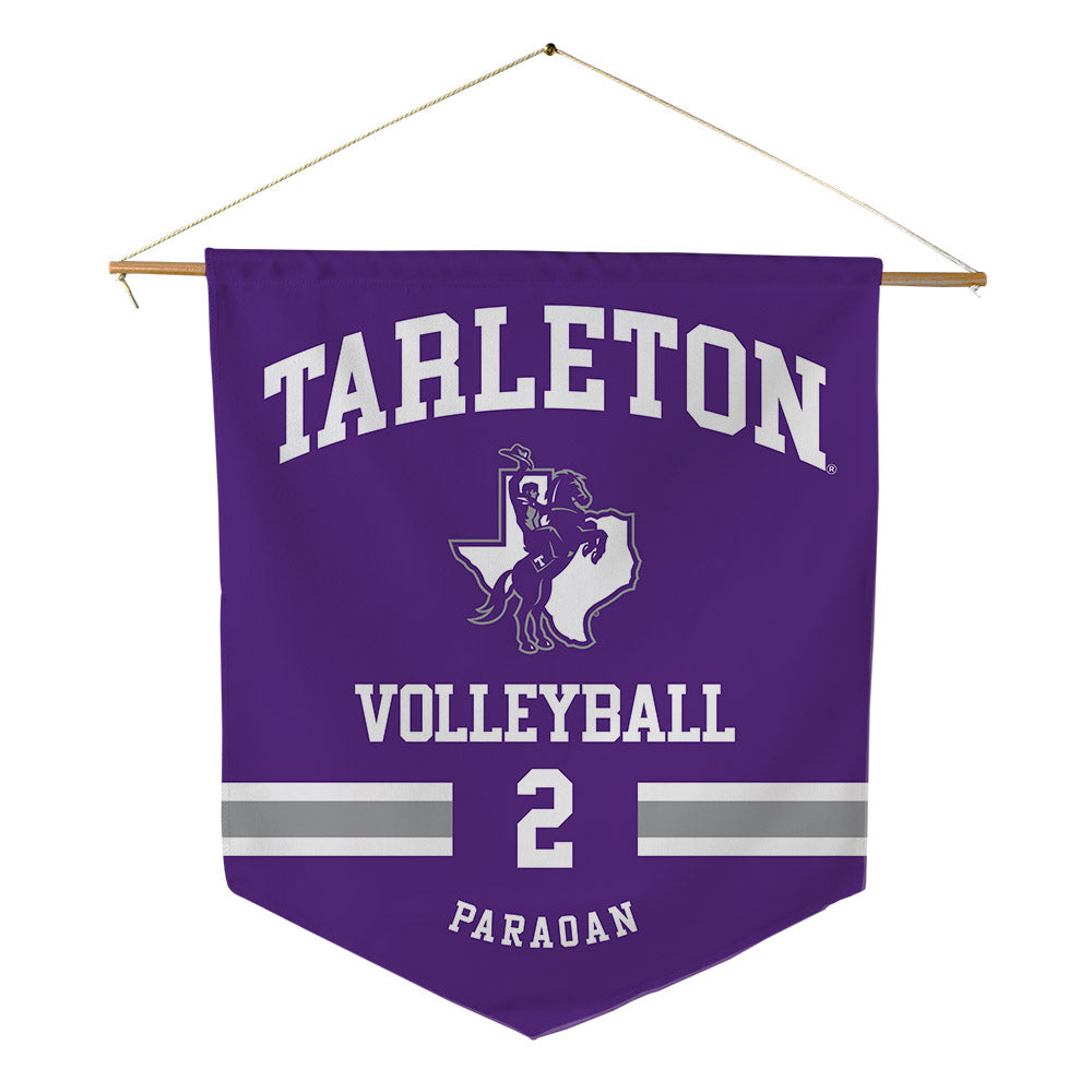 Tarleton State - NCAA Women's Volleyball : Leila Paraoan - Pennant - 18" x 21"-0