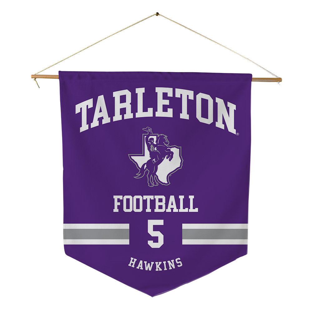 Tarleton State - NCAA Football : Dabari Hawkins - Pennant - 18" x 21"-0