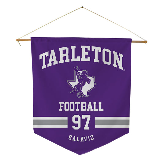 Tarleton State - NCAA Football : Gianni Galaviz - Pennant - 18" x 21"-0