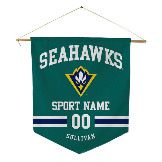 UNC Wilmington - NCAA Women's Volleyball : Lillian Sullivan - Pennant - 18" x 21"-0