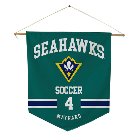 UNC Wilmington - NCAA Women's Soccer : Grace Maynard - Pennant - 18" x 21"-0