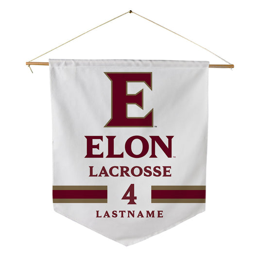 Elon - NCAA Women's Lacrosse : Kiley Selquist - Pennant - 18" x 21"-0