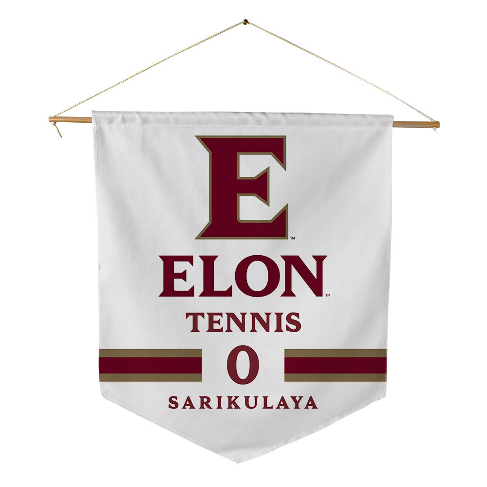 Elon - NCAA Women's Tennis : Helen Sarikulaya - Pennant - 18" x 21"-0