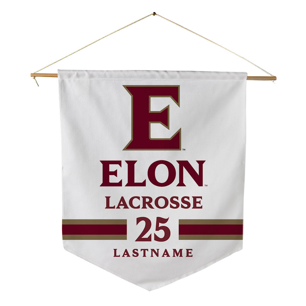 Elon - NCAA Women's Lacrosse : Jamie Fardin - Pennant - 18" x 21"-0