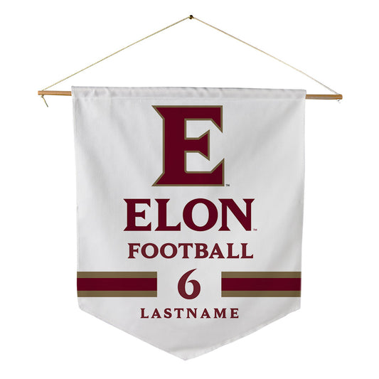 Elon - NCAA Football : Tyquan Harney - Pennant - 18" x 21"-0
