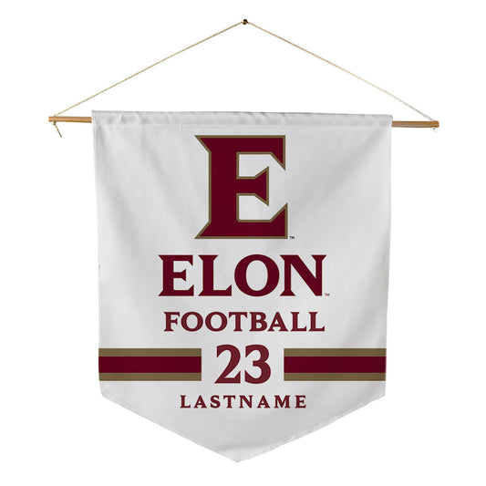 Elon - NCAA Football : Rushawn Baker - Pennant - 18" x 21"-0