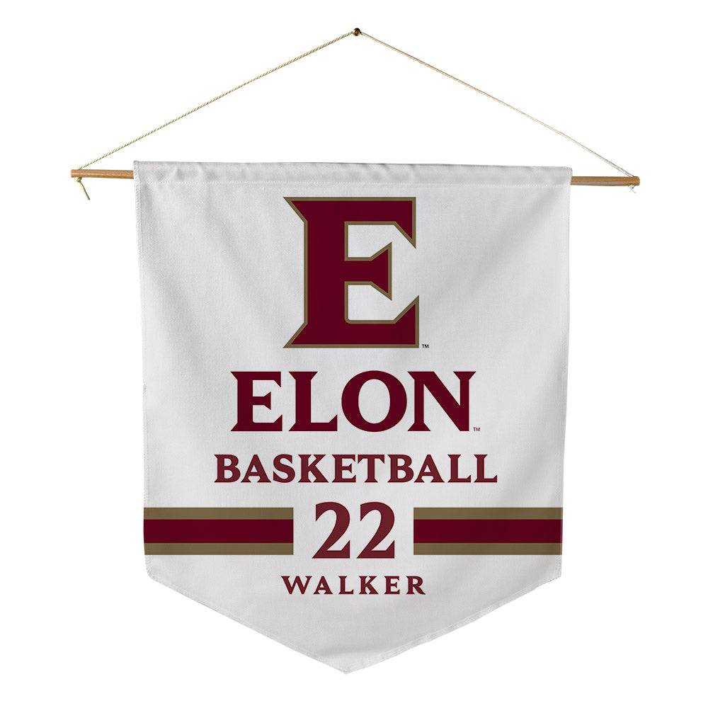 Elon - NCAA Women's Basketball : Tyana Walker - Pennant - 18" x 21"-0
