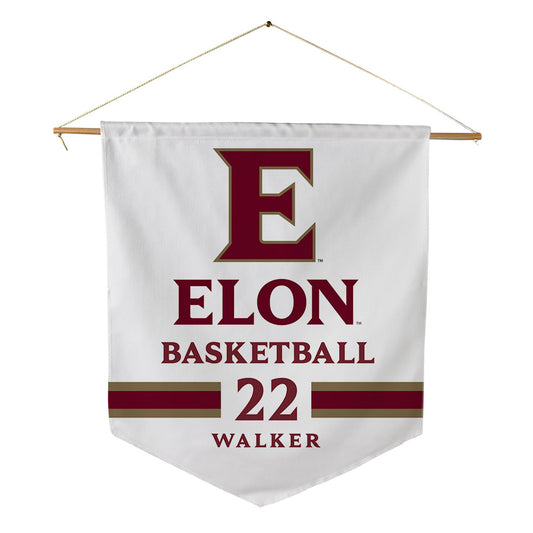 Elon - NCAA Women's Basketball : Tyana Walker - Pennant - 18" x 21"-0