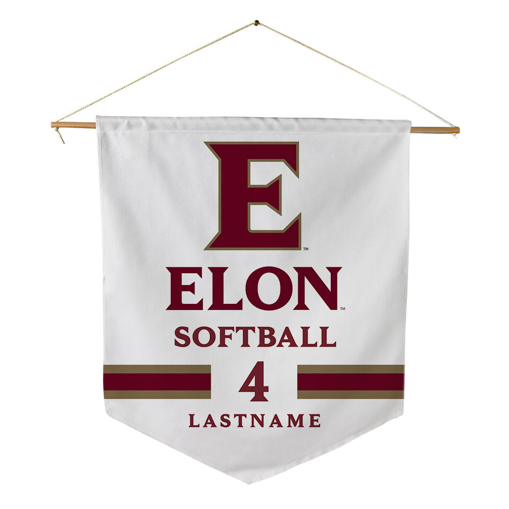 Elon - NCAA Softball : Julia Tamulski - Pennant - 18" x 21"-0