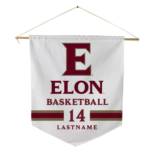 Elon - NCAA Men's Basketball : Alex Brabec - Pennant - 18" x 21"-0