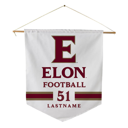 Elon - NCAA Football : Trey Hoffman - Pennant - 18" x 21"-0