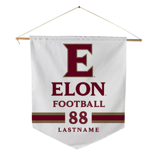 Elon - NCAA Football : Owen Kelley - Pennant - 18" x 21"-0
