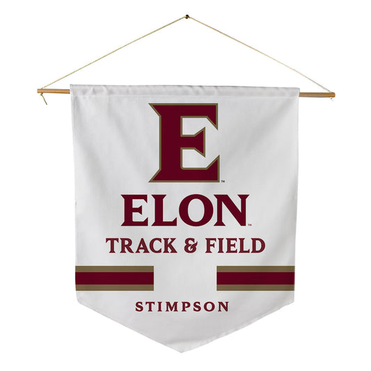Elon - NCAA Women's Track & Field : Mia Stimpson - Pennant - 18" x 21"-0