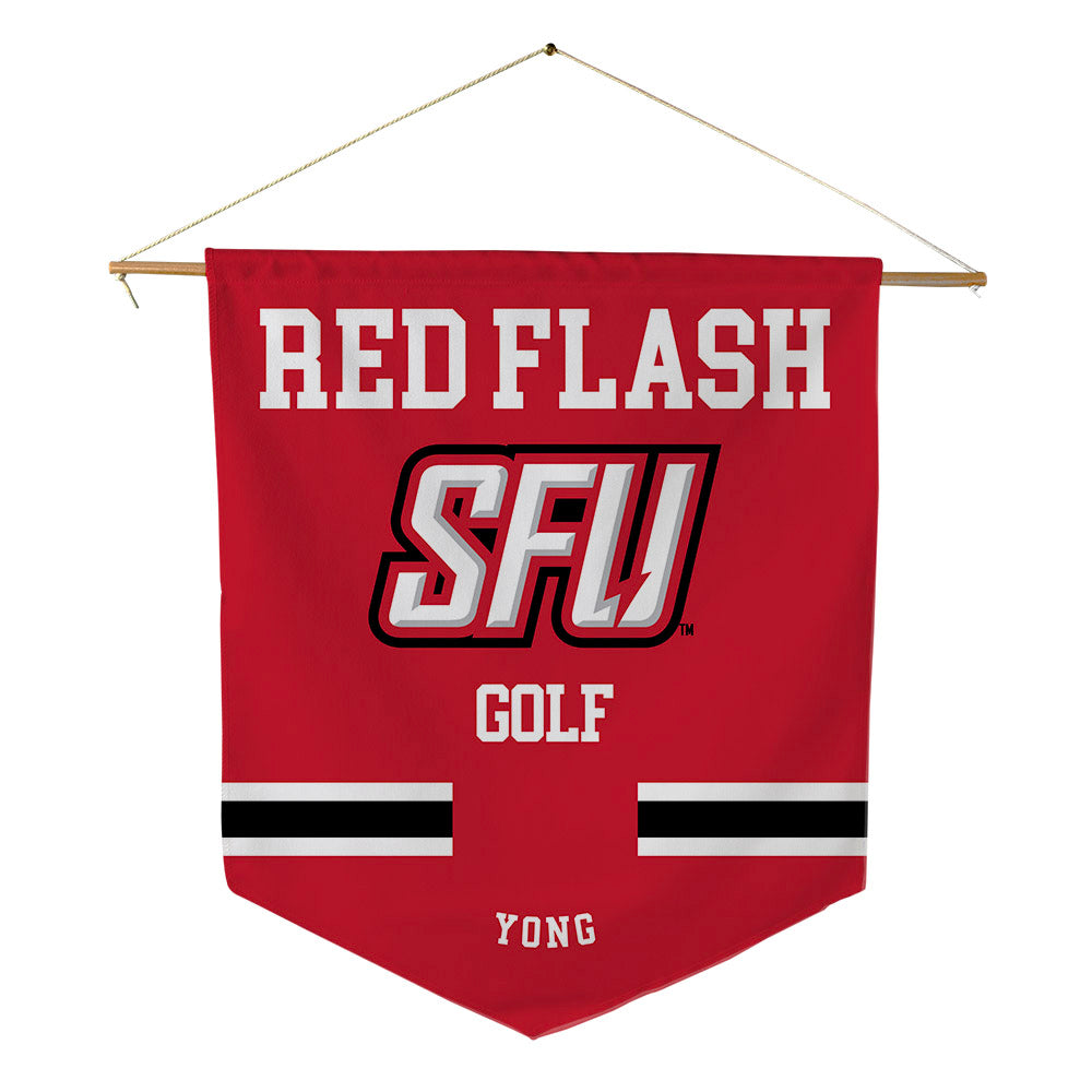 St. Francis - NCAA Men's Golf : Alex Yong - Pennant - 18" x 21"-0