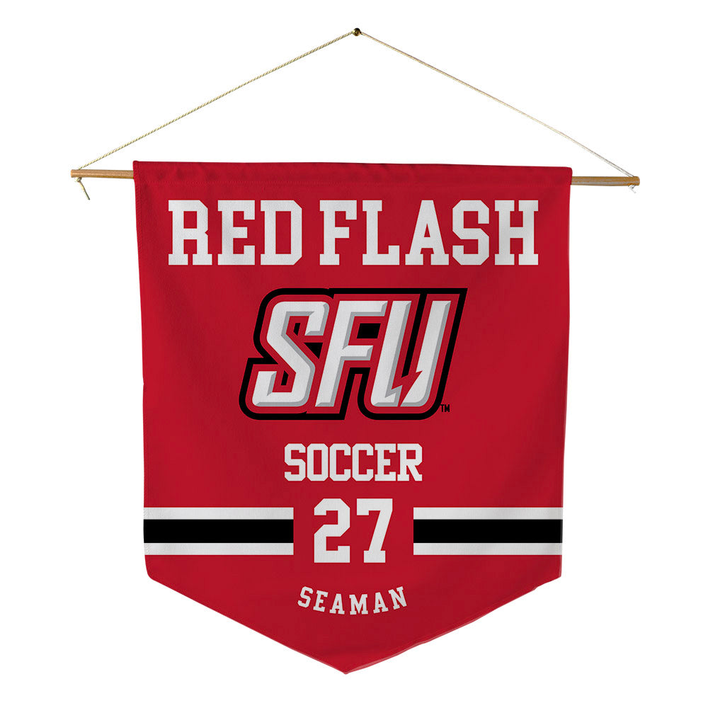 St. Francis - NCAA Men's Soccer : Ryan Seaman - Pennant - 18" x 21"-0